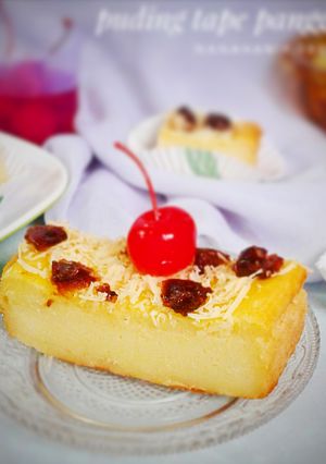 Foto resep Puding tape panggang #pr_tapedeeh