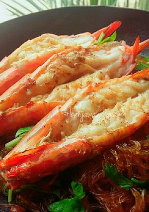 รูปของ กุ้งอบวุ้นเส้น