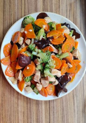 Foto resep Cah brokoli ayam
