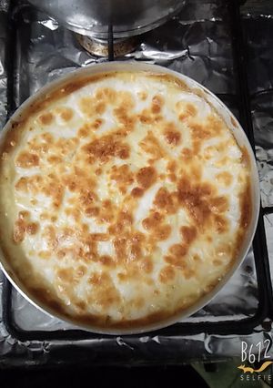 صورة لوصفة معكرونة بالبشاميل 🍝🍴