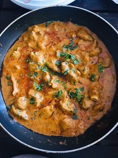 A picture of Buttered creamy mutton #festivedishrecipecontest.