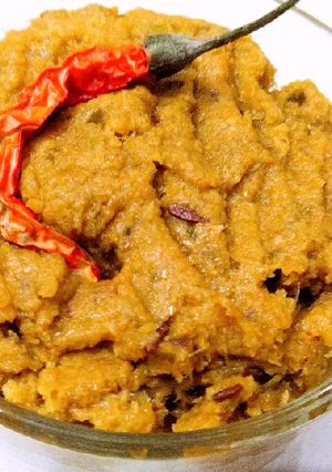 A picture of Kachre ke chutney.