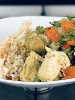 Una foto de Arroz asiático