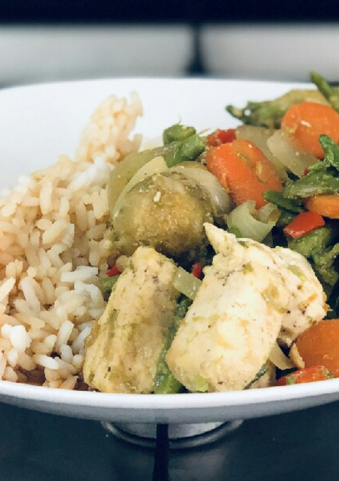 Una foto de Arroz asiático