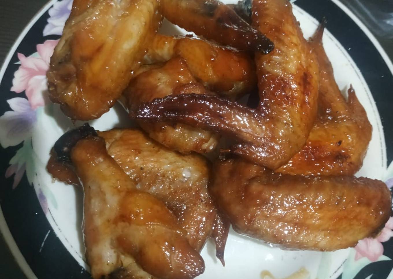 Honey Chicken Wing Enak