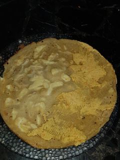 Una foto de Fainá sin horno