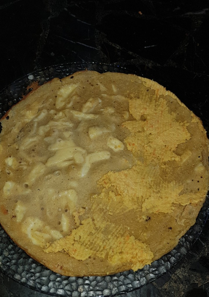 Una foto de Fainá sin horno