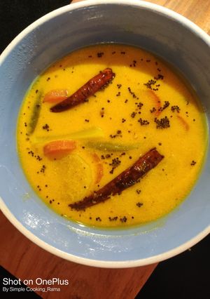 A picture of Mooli Gajar Shalgam Kadhi.