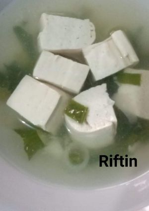 Foto resep Sop tahu putih