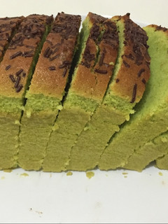 Foto resep Bolu Pandan topping meses