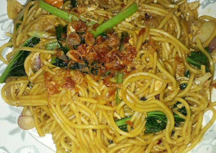 Kiat-kiat mengolah Mie goreng jawa sedap