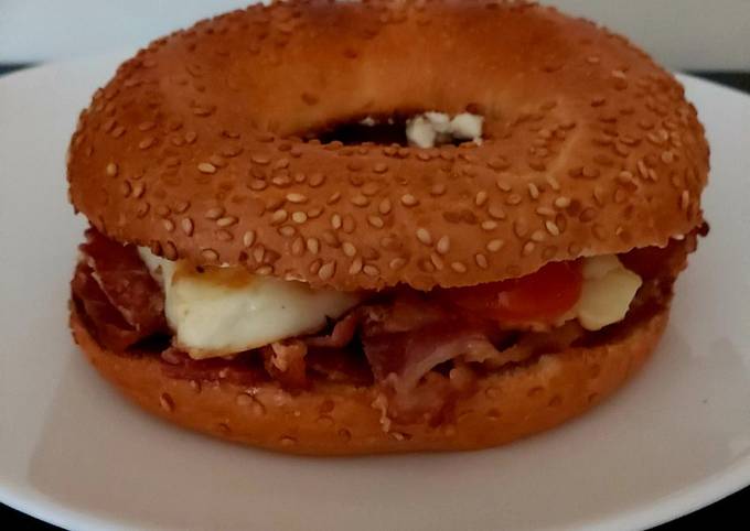 My Morning Bagel 😋#breakfast