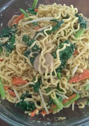 Foto resep mie goreng kampung