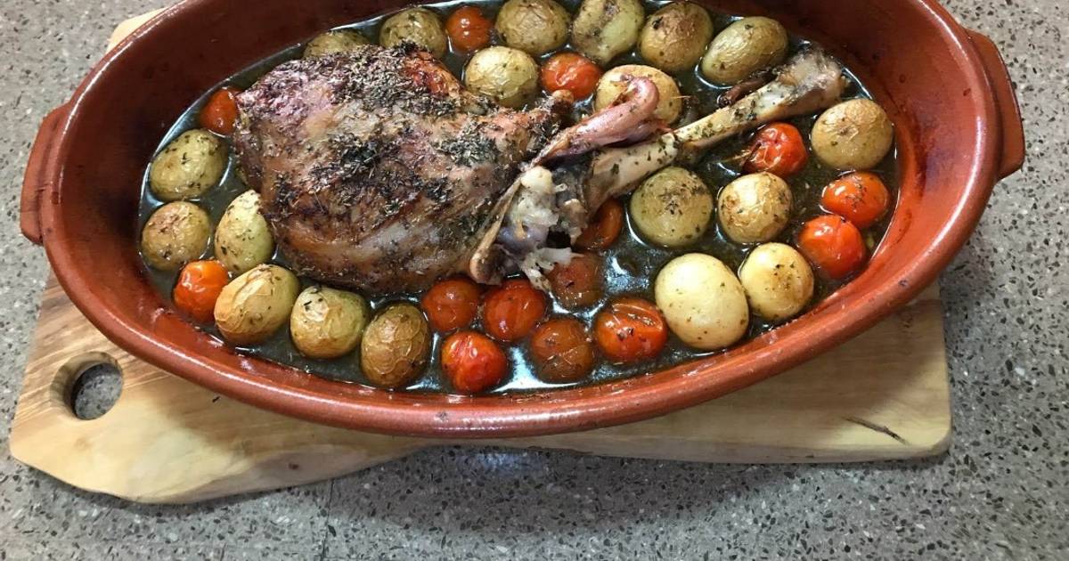 Pierna de cordero al horno con verduras - 42 recetas caseras- Cookpad