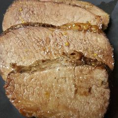 A picture of Apple-Glazed Beef Brisket.