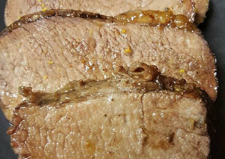 Apple-Glazed Beef Brisket