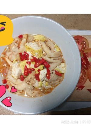 Foto resep Tumis Jamur Tahu