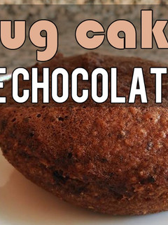 Una foto de Mug cake de chocolate en dos minutos