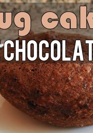 Una foto de Mug cake de chocolate en dos minutos