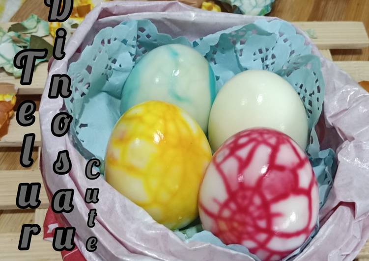 Simple Way to Prepare Award-winning 🥚🦕Telur Dinosaur Cute Versi Merdeka