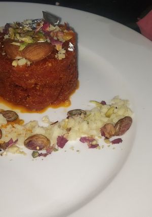A picture of Gazar ka Halwa.