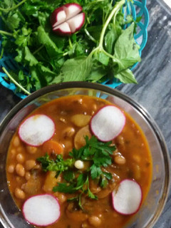 عکسی از دستور خوراک لوبیاچیتی