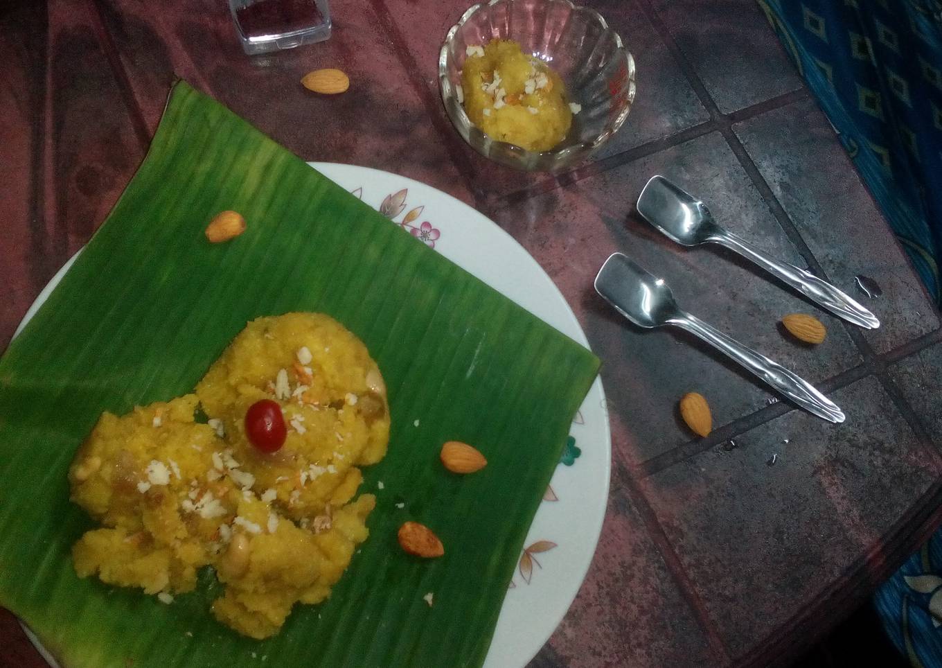 Moong dal halwa