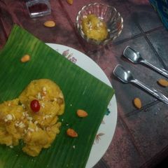 A picture of Moong dal halwa.