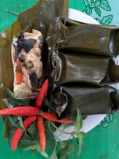 Foto resep Pepes jamur tahu udang