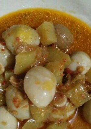 Foto resep Sambal Goreng Kentang Telur Puyuh