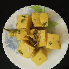 A picture of Dhokla.