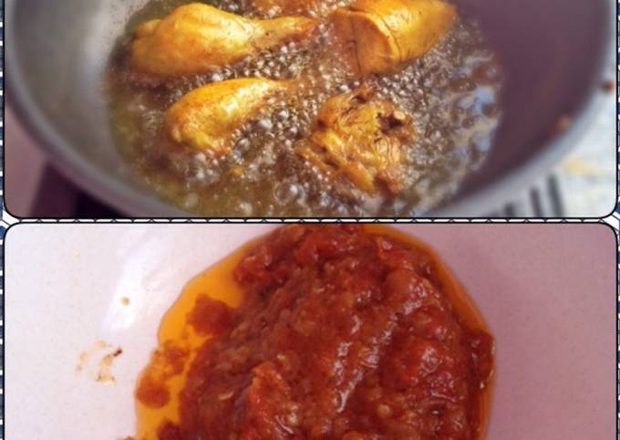 Ayam goreng sambal terasi