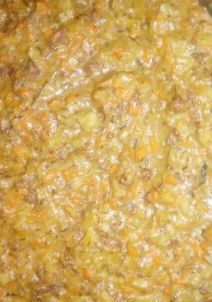 A picture of Meatpie sauce.