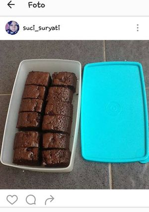 Foto resep Brownis coklat
