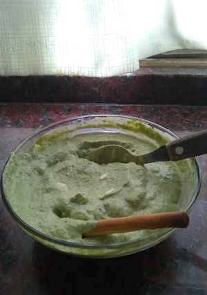 Una foto de Dip de espinaca