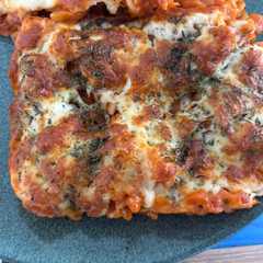 A picture of Pasta bake.