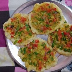 A picture of Bread pizza.