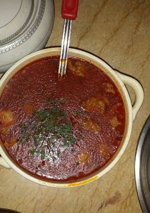 صورة لوصفة شوربة فريك