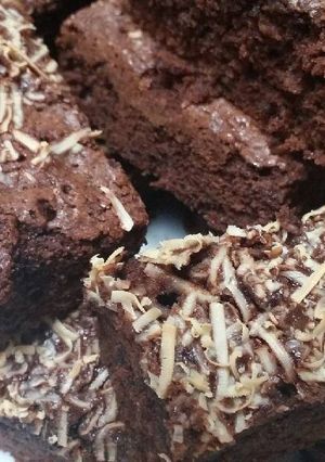 Foto resep Brownies nyoklaatttt...gak pke ribett