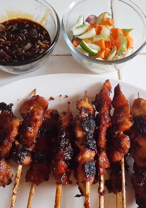 Foto resep Sate ayam maranggi rumahan