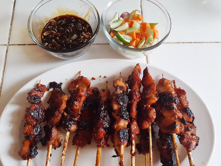 Resep Sate ayam maranggi rumahan yang Enak