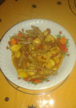 Foto resep Ceker Pedas Manis