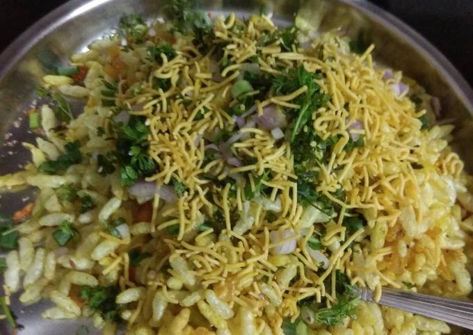 Girmit recipe/masala puffed rice