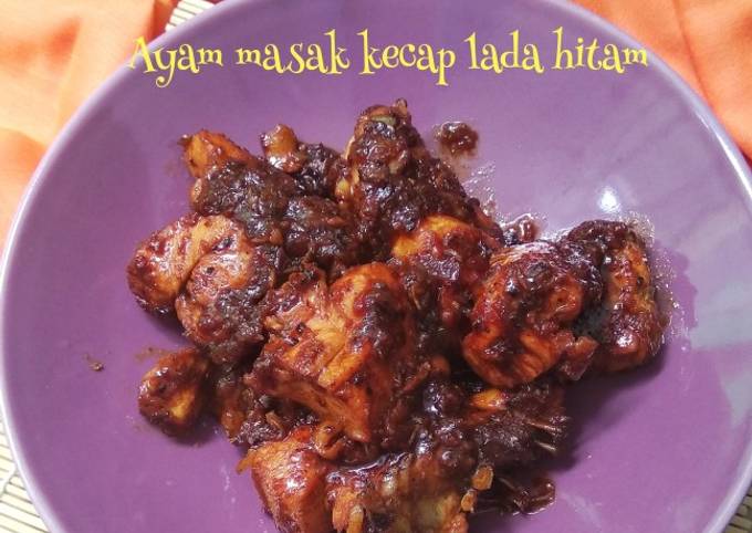 Ayam Masak Kecap Lada Hitam