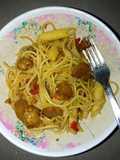 Spaghetti cabe garam