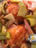 Pollo a la cazadora