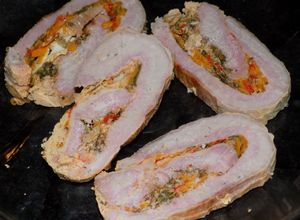Una foto de Milanesitas de rodajas de matambre empanadas