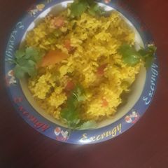 A picture of Vegetable pulav.