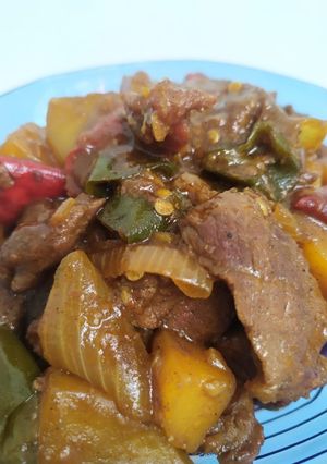 Foto resep Daging kecap saus barbeque