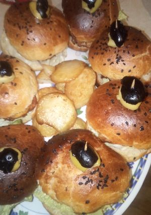 صورة لوصفة همبرغر ولا أروع